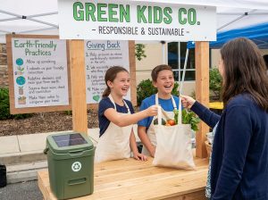Responsibility & Sustainability in 'Kid-Owned' Businesses