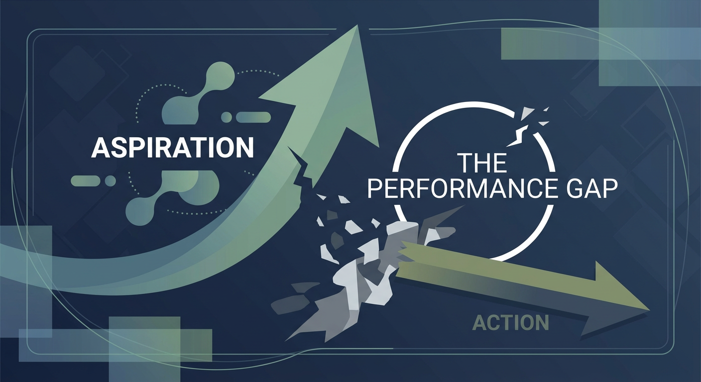 Mind the Gap: Disparity Between Aspiration and Action