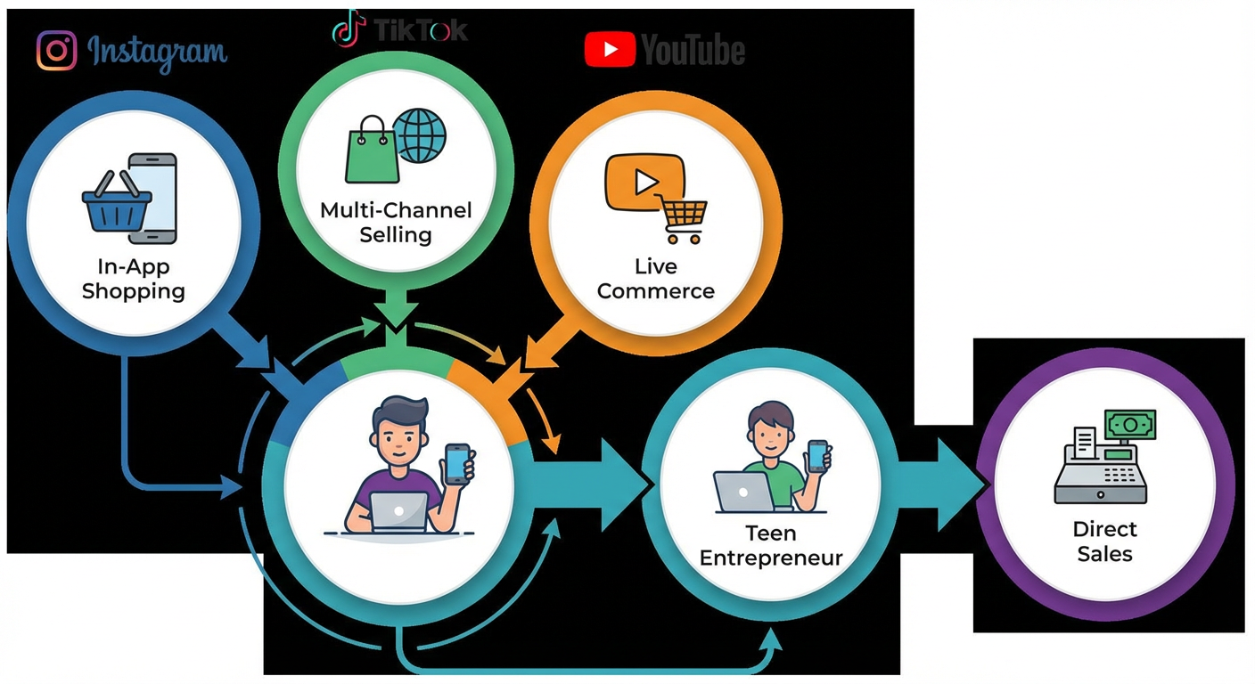 Social Commerce and Direct Sales Strategies