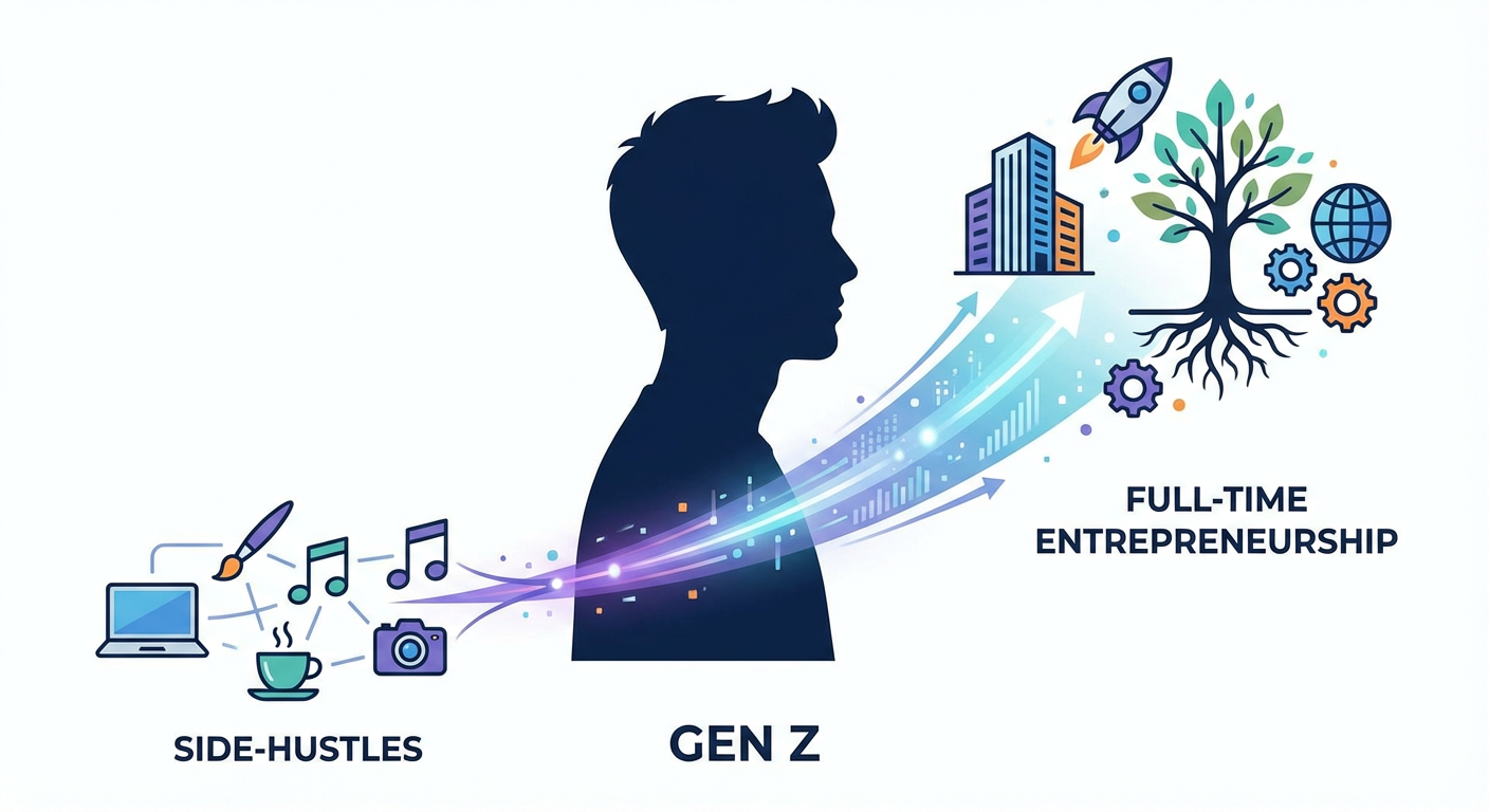 The Side-Hustle as a Gateway to Full-Time Entrepreneurship