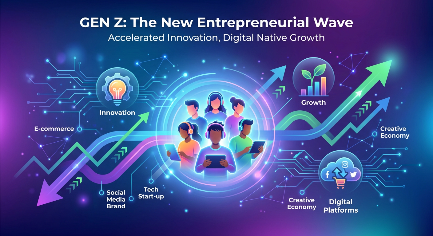 The Gen Z Entrepreneurial Surge: A Generational Shift