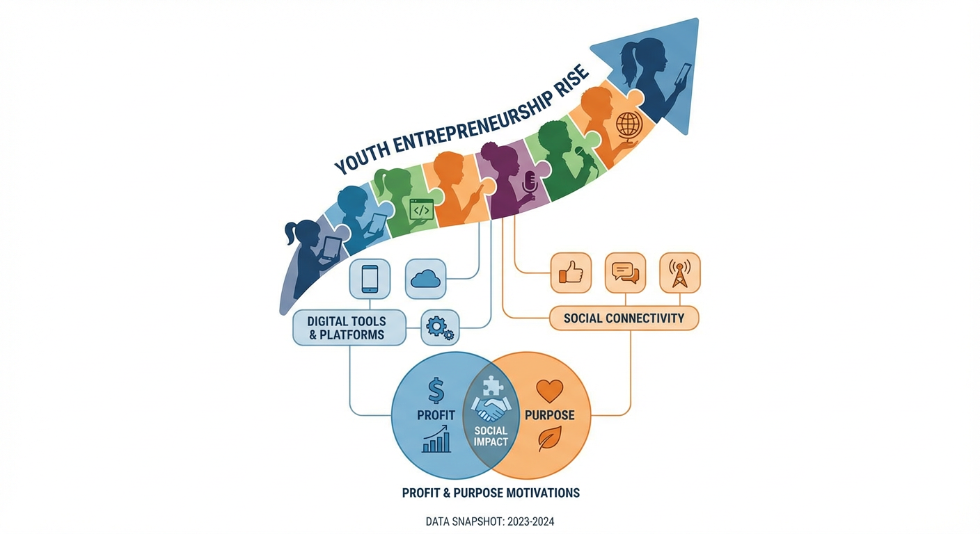 The Rise of Youth Entrepreneurship: Trends and Motivations