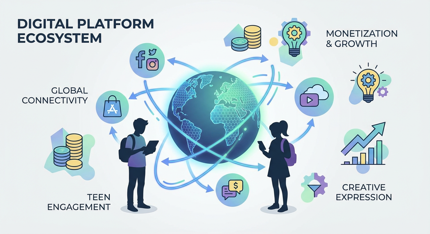 Digital Platforms as Catalysts for Young Entrepreneurs