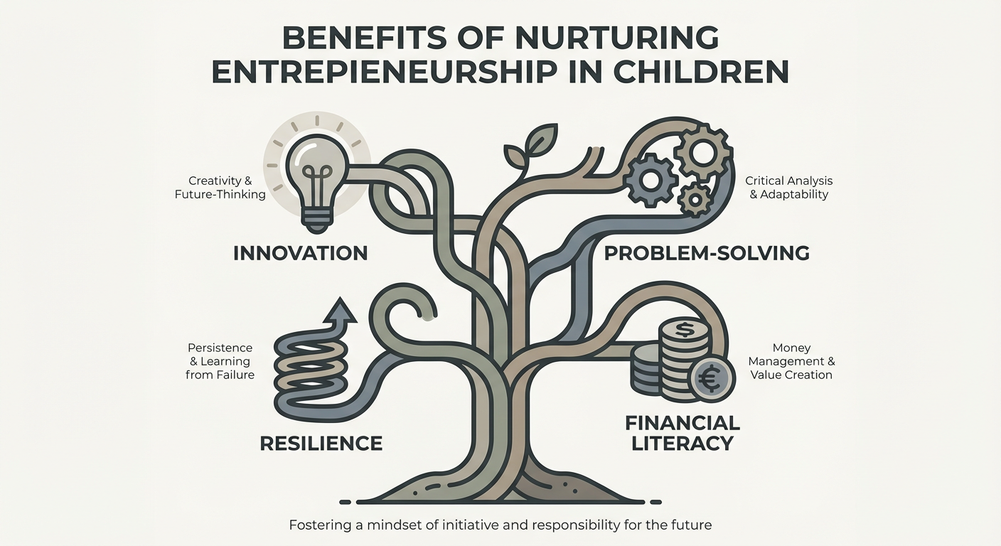 Benefits of Nurturing Entrepreneurship in Children